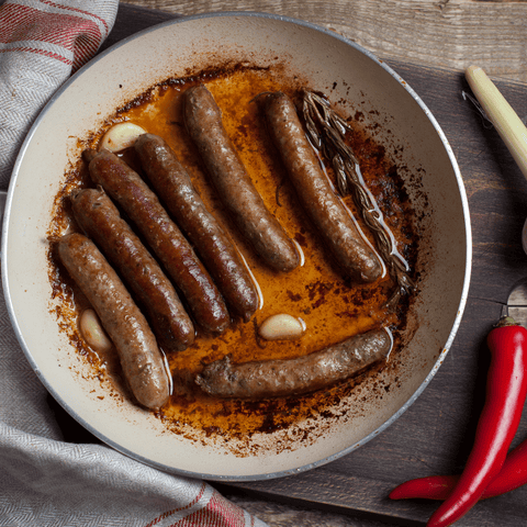 Lamb, Merguez Sausage