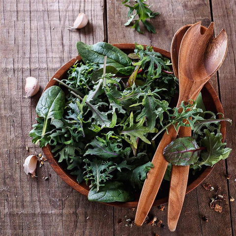 Greens, Tender Spicy Seasonal Mix