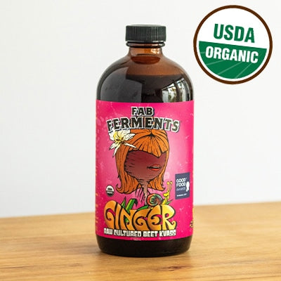 Beet Kvass, Ginger