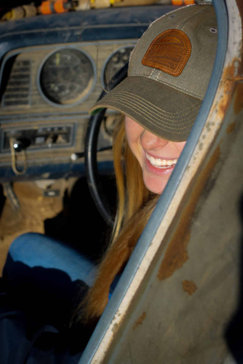 Elmwood Stock Farm Hat, Leather Patch